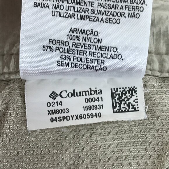 Columbia Omni-Shade Cargo Shorts Men's Size 36 Waist Beige Trail Hiking Outdoor - Picture 13 of 13